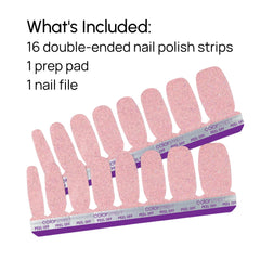 Color Street Blushing in Flushing USA-made nail strips highlight premium polish