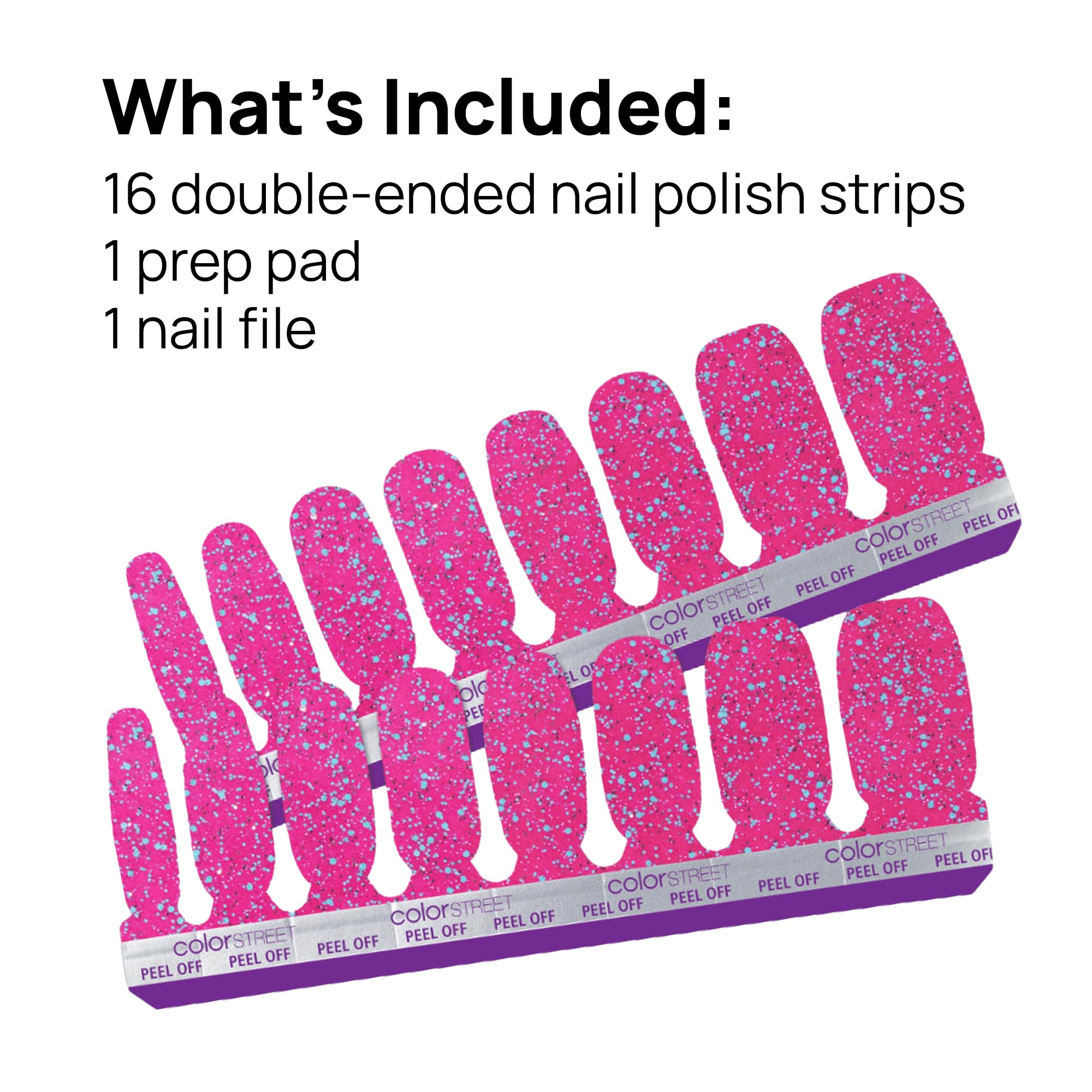 Holiday ready hands with Color Street strips for seasonal gatherings and gifting.