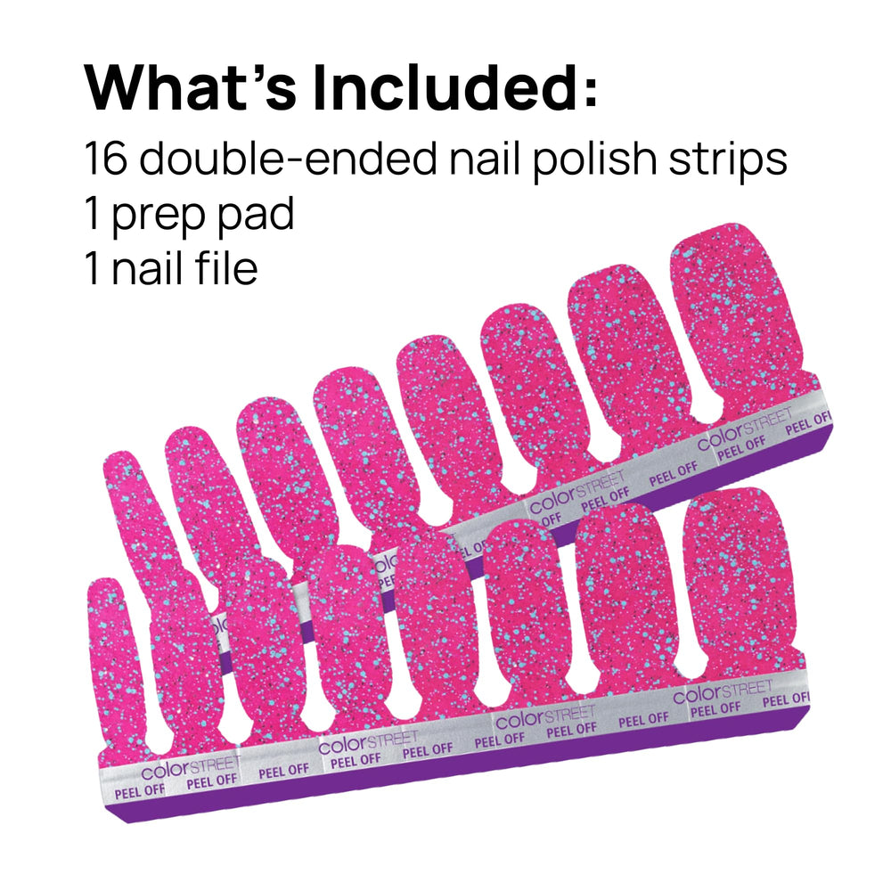 Holiday ready hands with Color Street strips for seasonal gatherings and gifting.