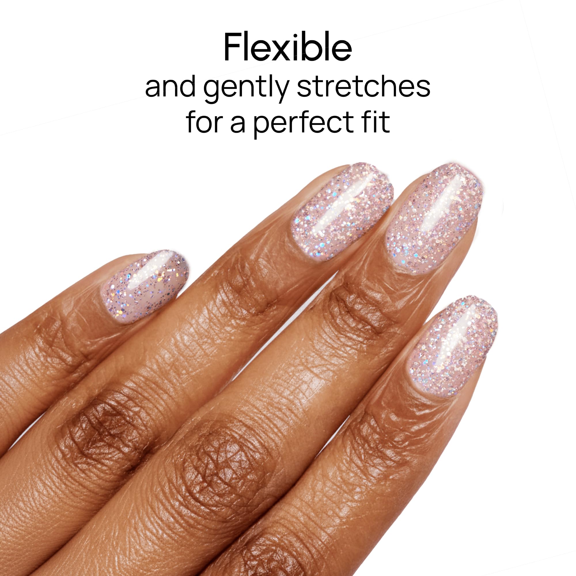 Color Street Shimmer Down easy peel and apply with no dry time.