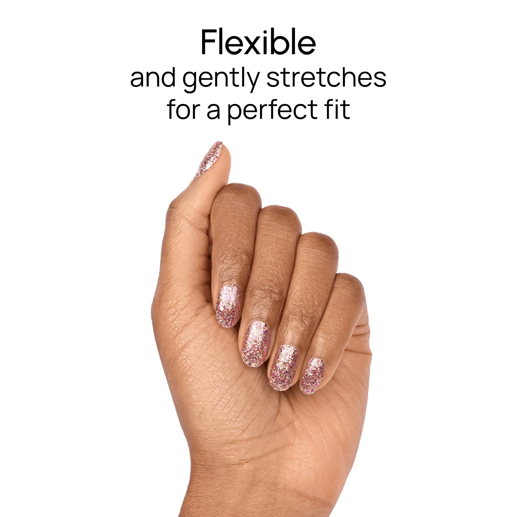 Color Street Tokyo Lights fuchsia shine closeup suggests party-ready nails.