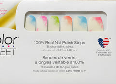 Color Street Under the Clouds strips made in the U.S.A. for reliable color at home.