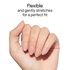 Color Street Vanilla Romance glitter nail strip application demonstrates zero dry time.