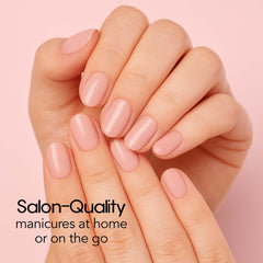 Color Street Vanilla Romance glitter nail strip pack with everything you need at home.