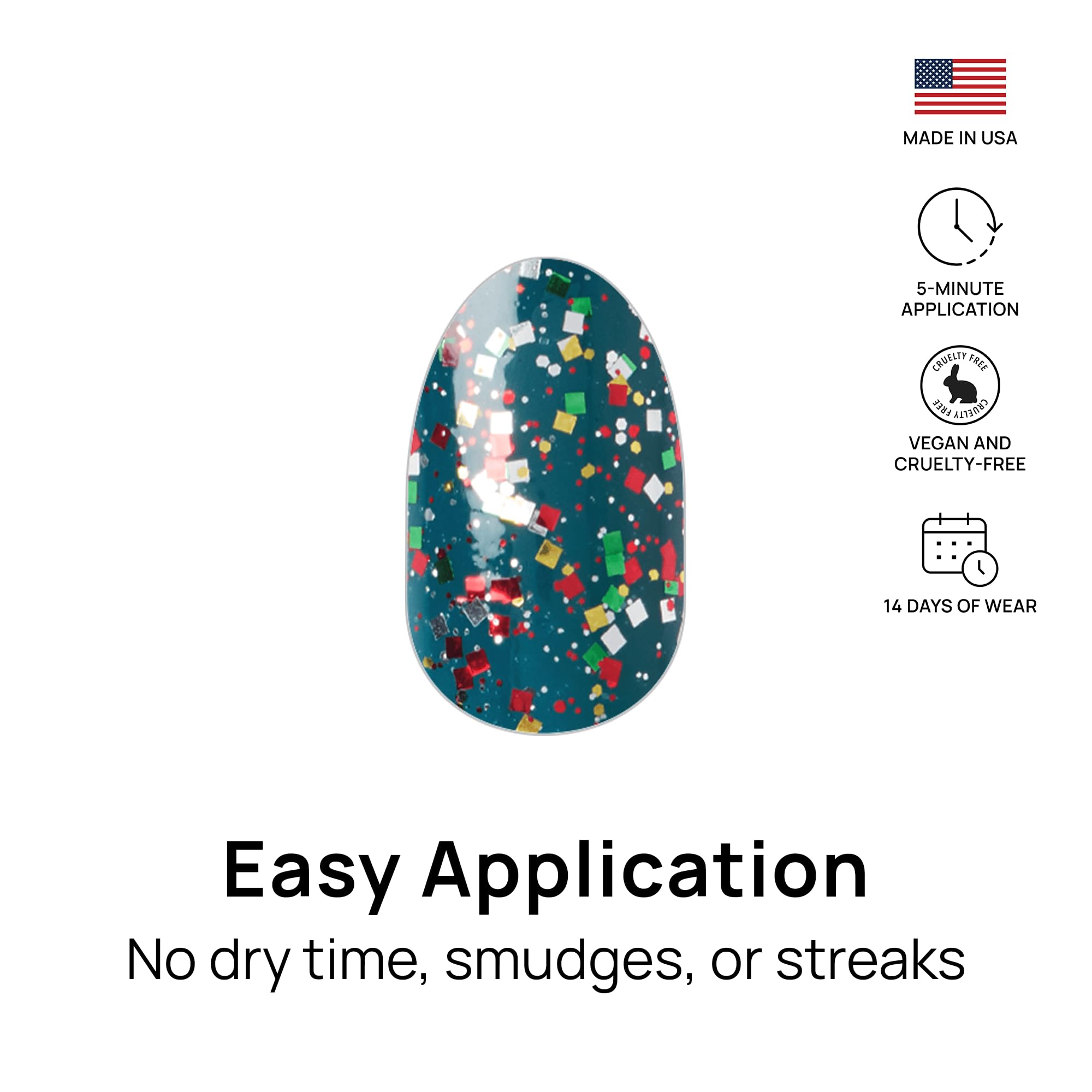 Color Street Yule Love It holiday manicure set in packaging