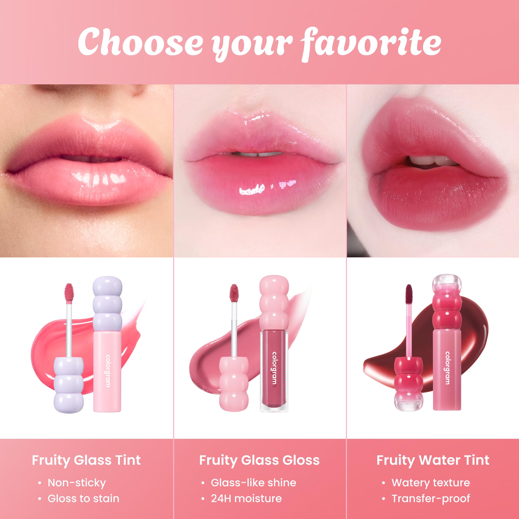 COLORGRAM Long-lasting tint stays vibrant from day to night.