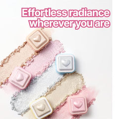 Colorgram Milk Bling Heartlighter peach-coral shade complements warm undertones