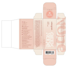 Colorgram Nude Blur Tint 01 Salmon Beige applied on cheeks for natural glow
