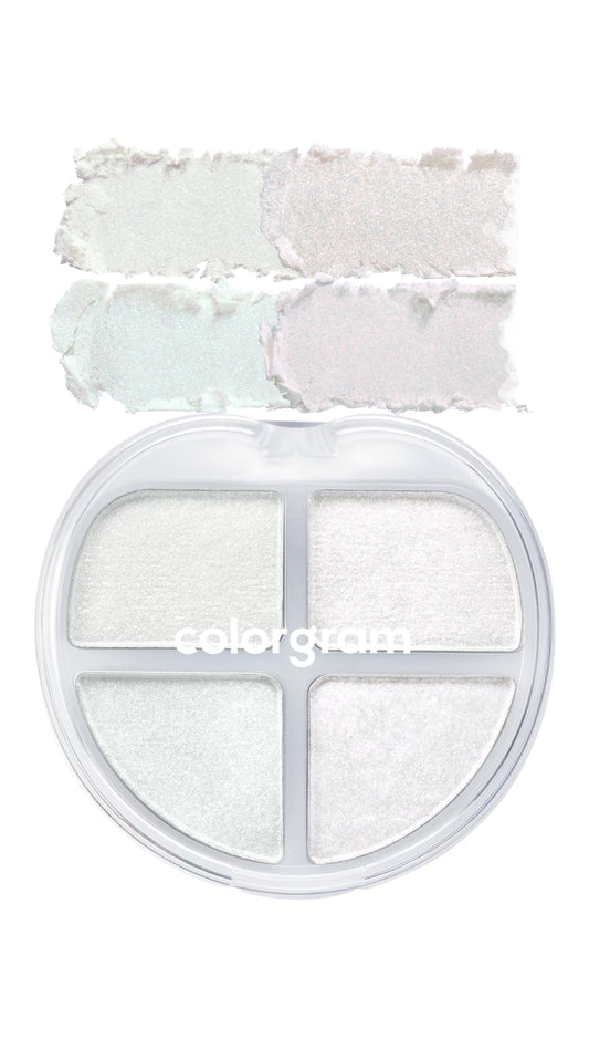 COLORGRAM Tintin Dory Eyeshadow Palette front view with versatile day-to-night look potential