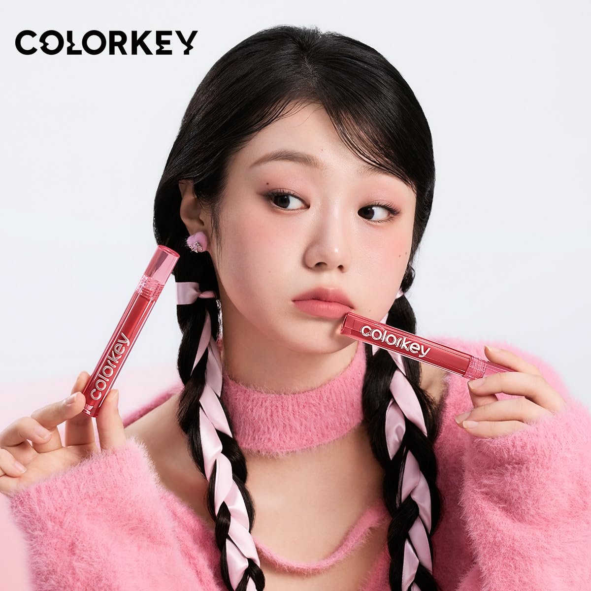 COLORKEY Cinnamon Peach closeup highlights the warm color and smooth coverage