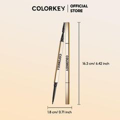 COLORKEY Contour Sketch Eyebrow Pencil daily-use tool for defined brows