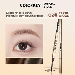 COLORKEY Contour Sketch Eyebrow Pencil in Earth Brown shade for daily use