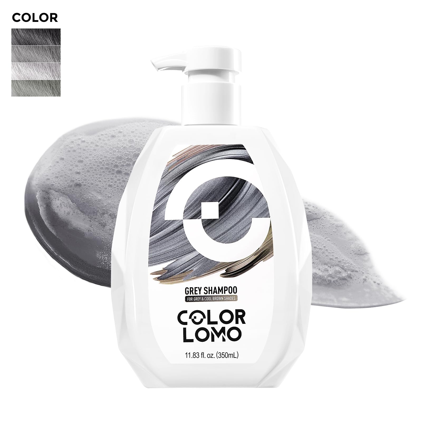 COLORLOMO Color Maintenance Shampoo shows no deposit, keeping natural shade intact.
