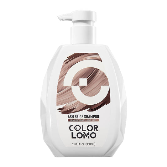 COLORLOMO Ultra Color Safe Shampoo bottle with ash beige formula protecting color