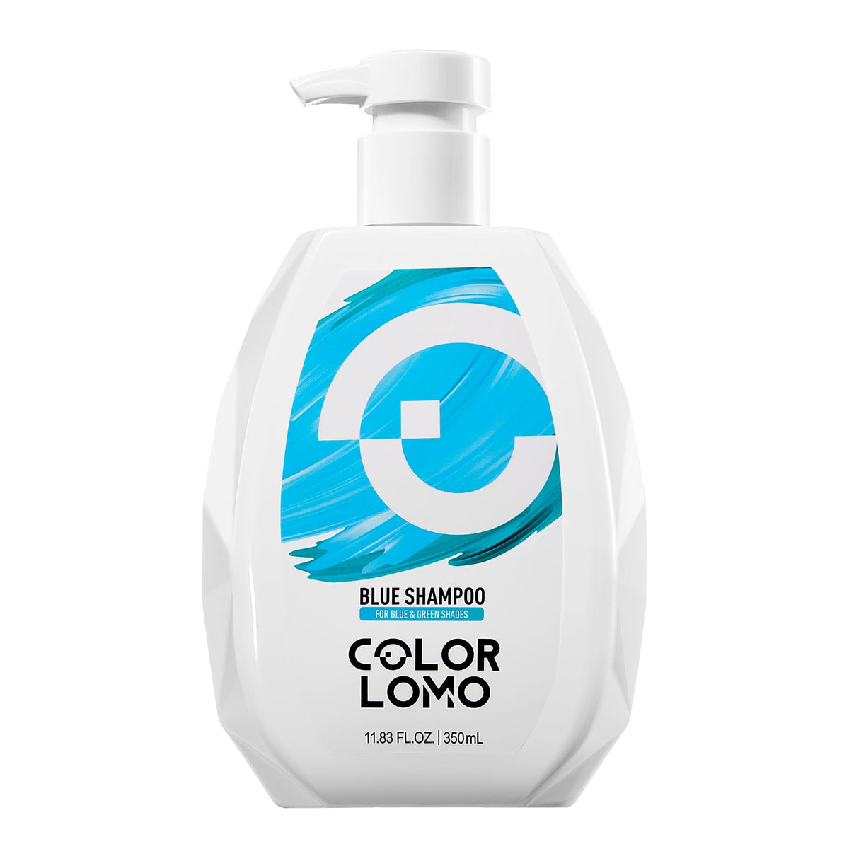 COLORLOMO Ultra Color Safe Shampoo bottle protects blue color-treated hair.