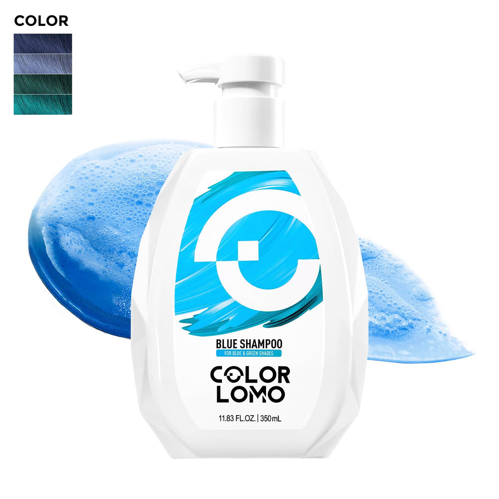 COLORLOMO Ultra Color Safe Shampoo dermatologist-approved badge signals safety.