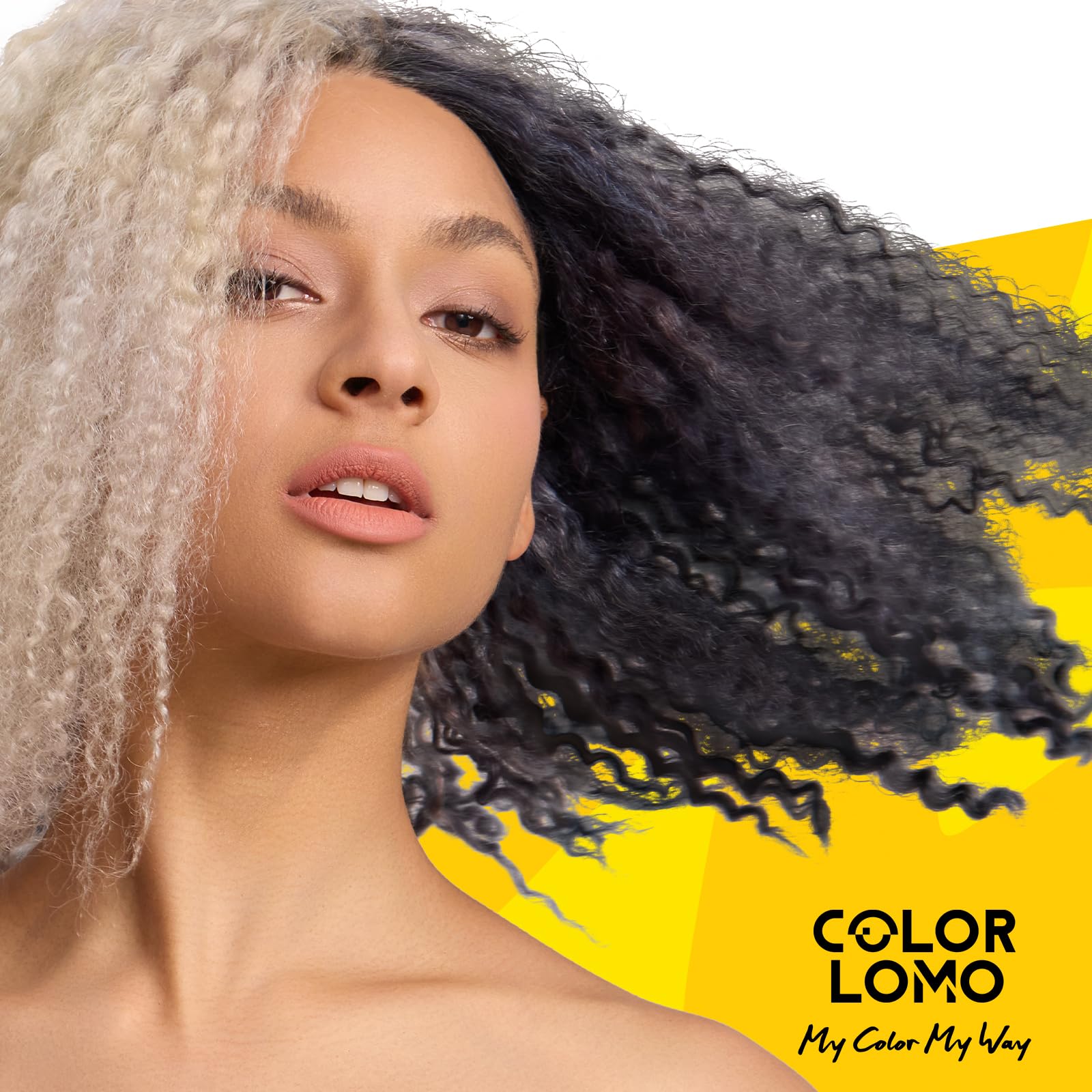 COLORLOMO Ultra Color Safe Shampoo foam during rinse reveals subtle shine.