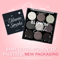 ColourPop Blowin' Smoke metallic-graphite shade adds cool drama