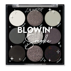 ColourPop Blowin' Smoke metallic-silver shade for bold eye shine