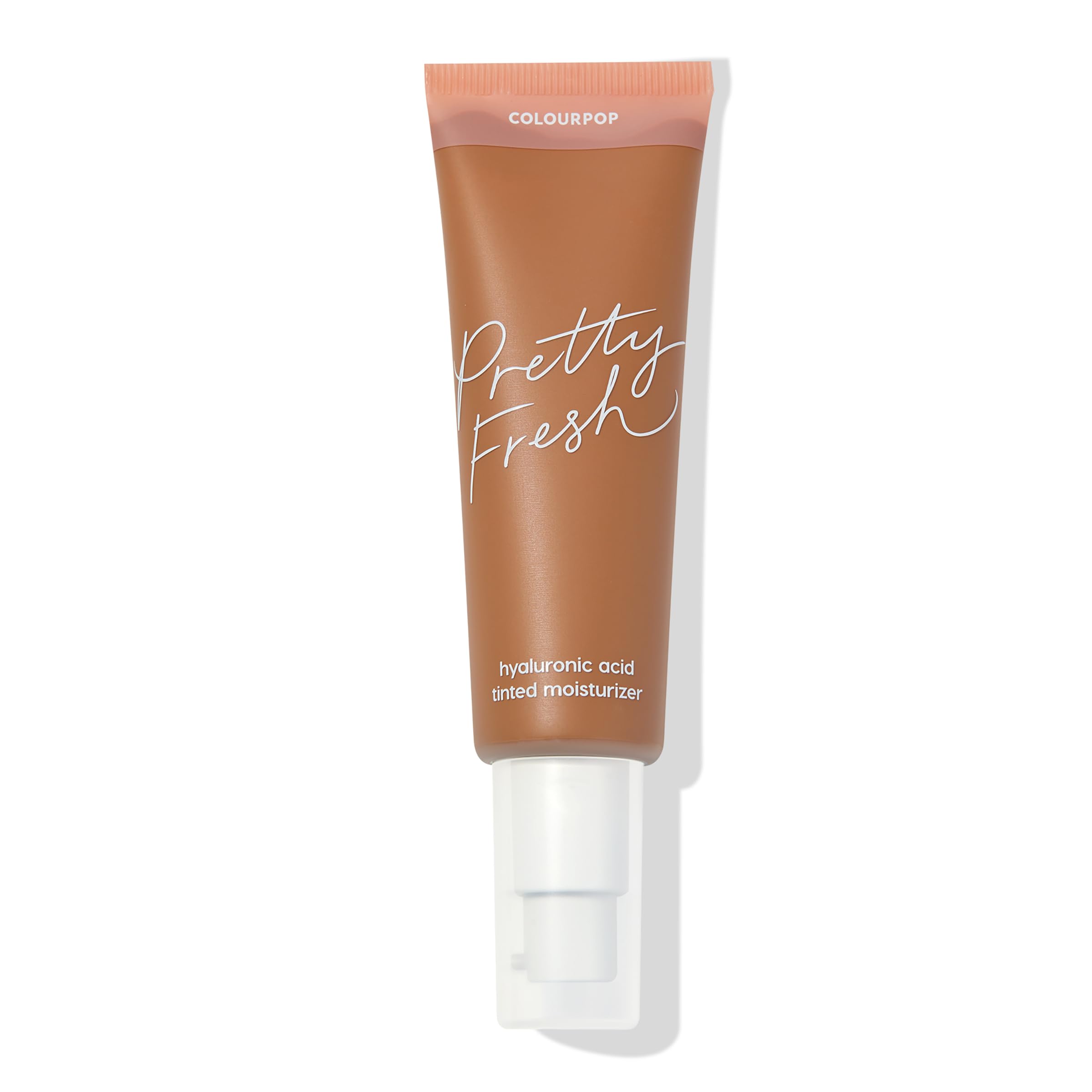 ColourPop Pretty Fresh tinted moisturizer bottle close-up highlighting hydrating glow