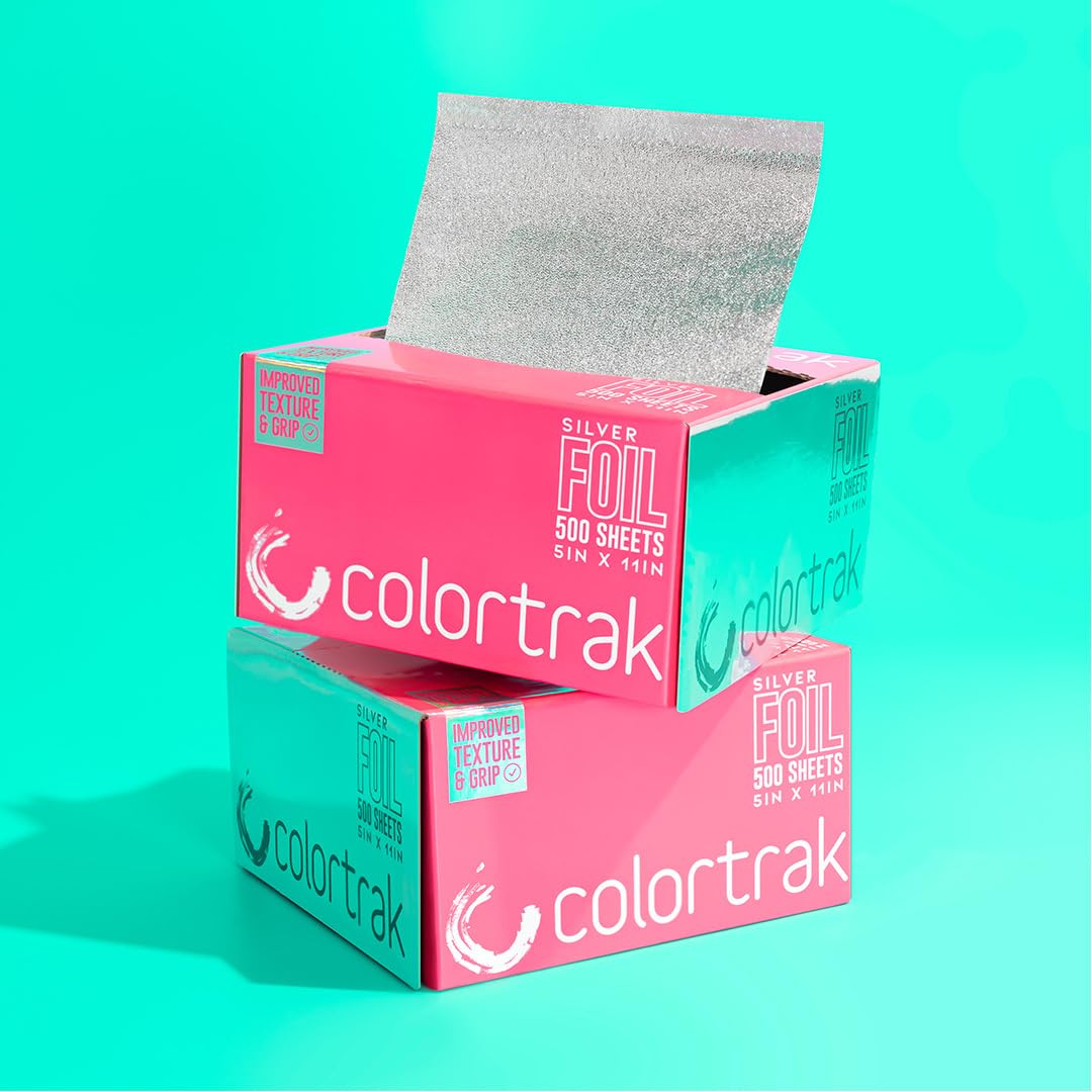 Colortrak foil sheets for professional salon color anywhere in the workflow