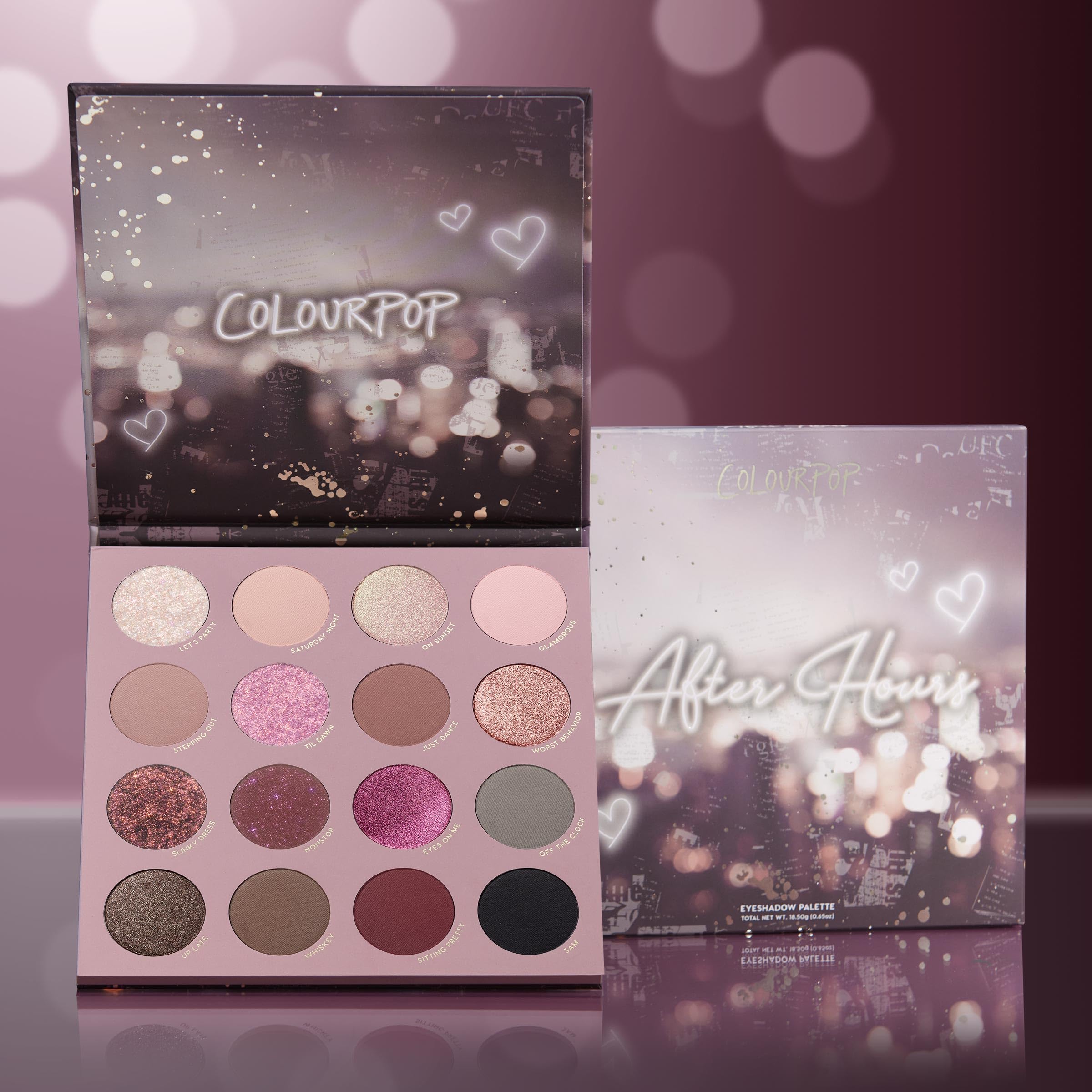 ColourPop After Hours velvet pressed powder blends smoothly for seamless looks.