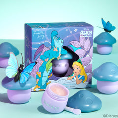 ColourPop Alice lip mask packaging features whimsical design for a collectible showpiece.