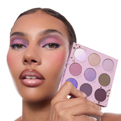 ColourPop All Amethyst palette cool-toned purples suit creative makeup experimentation.