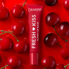 ColourPop Cherry Glaze shade shows a rich gloss with color