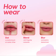 ColourPop Cloud Whip soft matte look with plush, comfortable feel