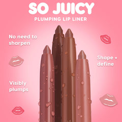 ColourPop Double the Juiciness Tease liner tip detail for smooth control.