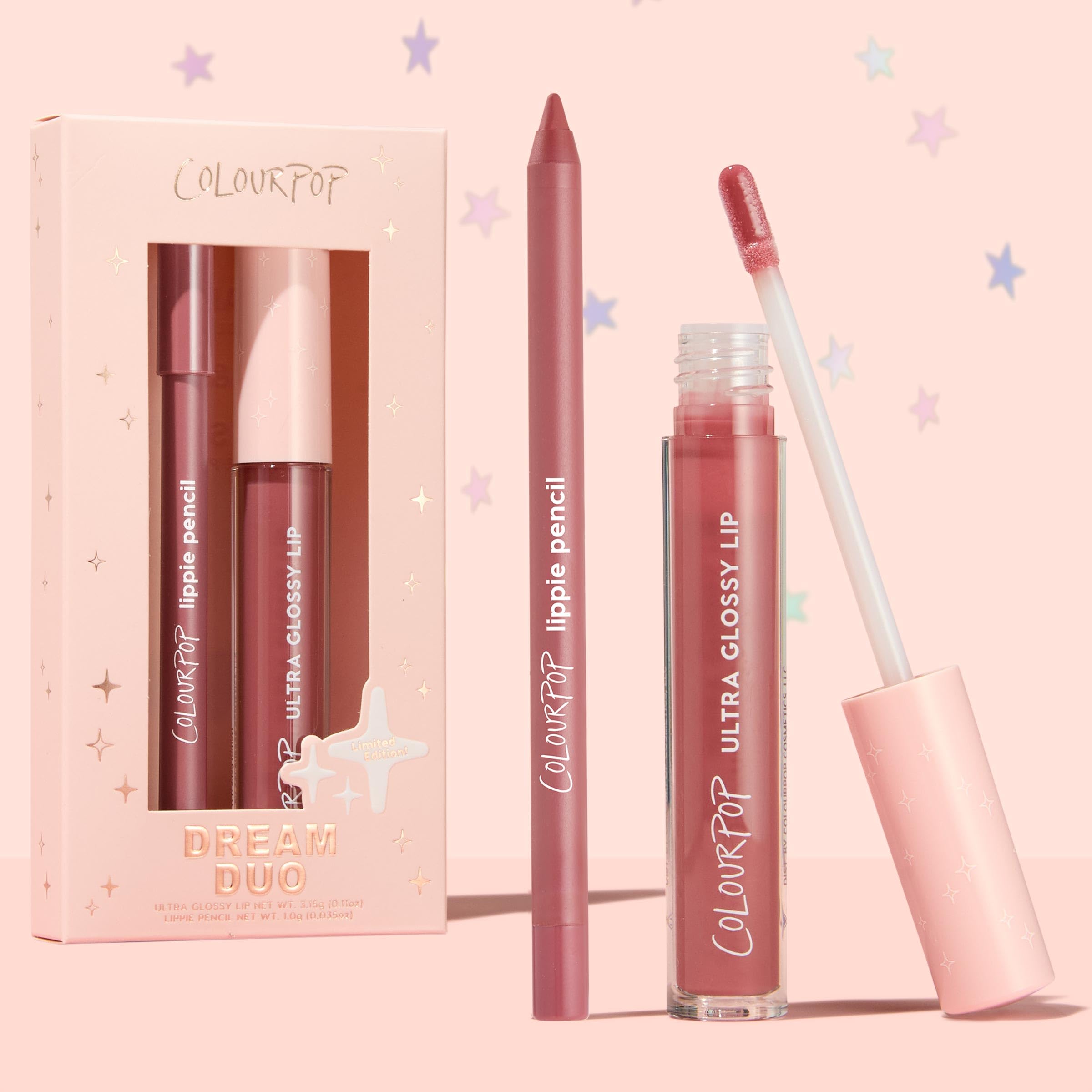 ColourPop Ultra Glossy Lip gloss applicator applying color smoothly.