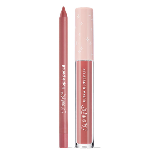 ColourPop Dream Duo Lip Kit packaging shows sleek design for gifting and travel.
