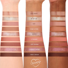 ColourPop Eyeshadow Palette glitter shades add festive shimmer for special occasions.