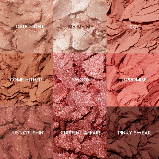 ColourPop Eyeshadow Palette matte shades deliver smooth blending for daytime looks.