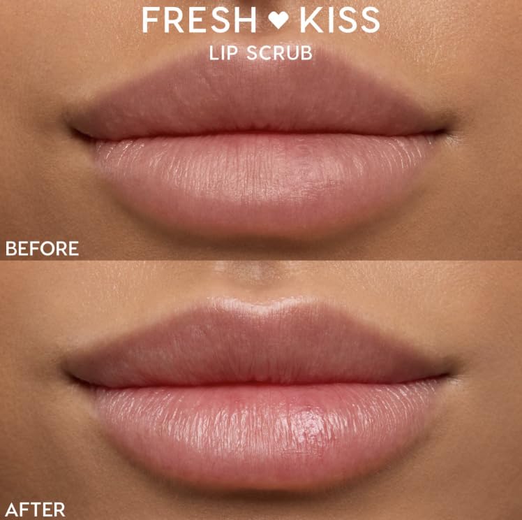 ColourPop Fresh Kiss exfoliating lip scrub application motion demonstrates circular massage