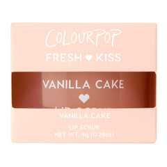 Vanilla Cake packaging of ColourPop Fresh Kiss lip scrub.