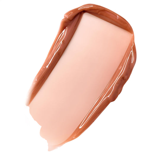 ColourPop Fresh Kiss lip balm texture close-up showing creamy hydration and glossy finish.