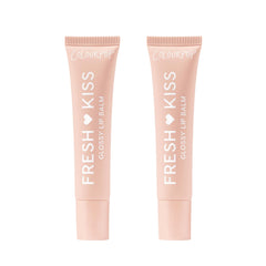 ColourPop Fresh Kiss Glossy Lip Balm Vanilla Cake 2-pack on display for hydration