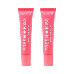 ColourPop Fresh Kiss glossy lip balm Watermelon Sugar 2-pack hydrates with glossy shine.