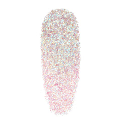 ColourPop Glitterally Obsessed Body Glitter Gel on collarbone delivers radiant sparkle.