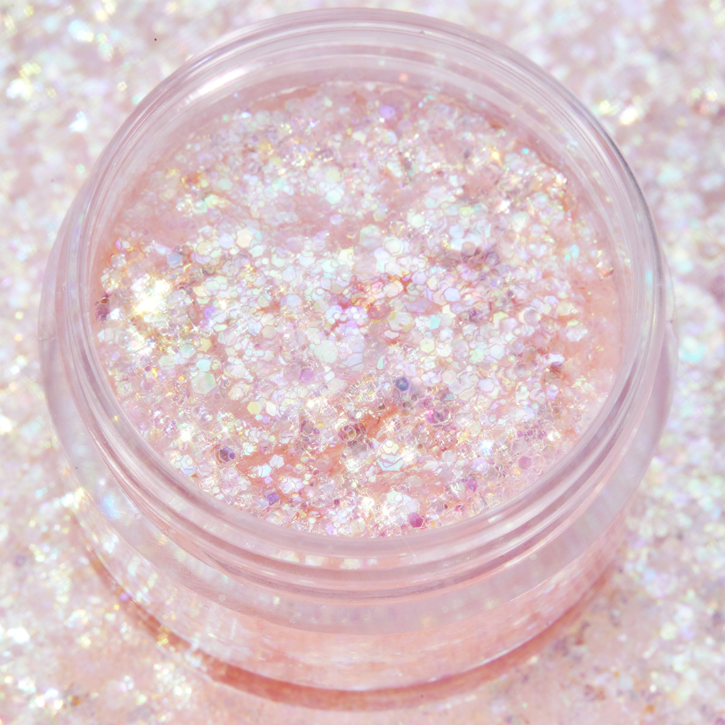 ColourPop Glitterally Obsessed Body Glitter Gel dries quickly with a lightweight feel.