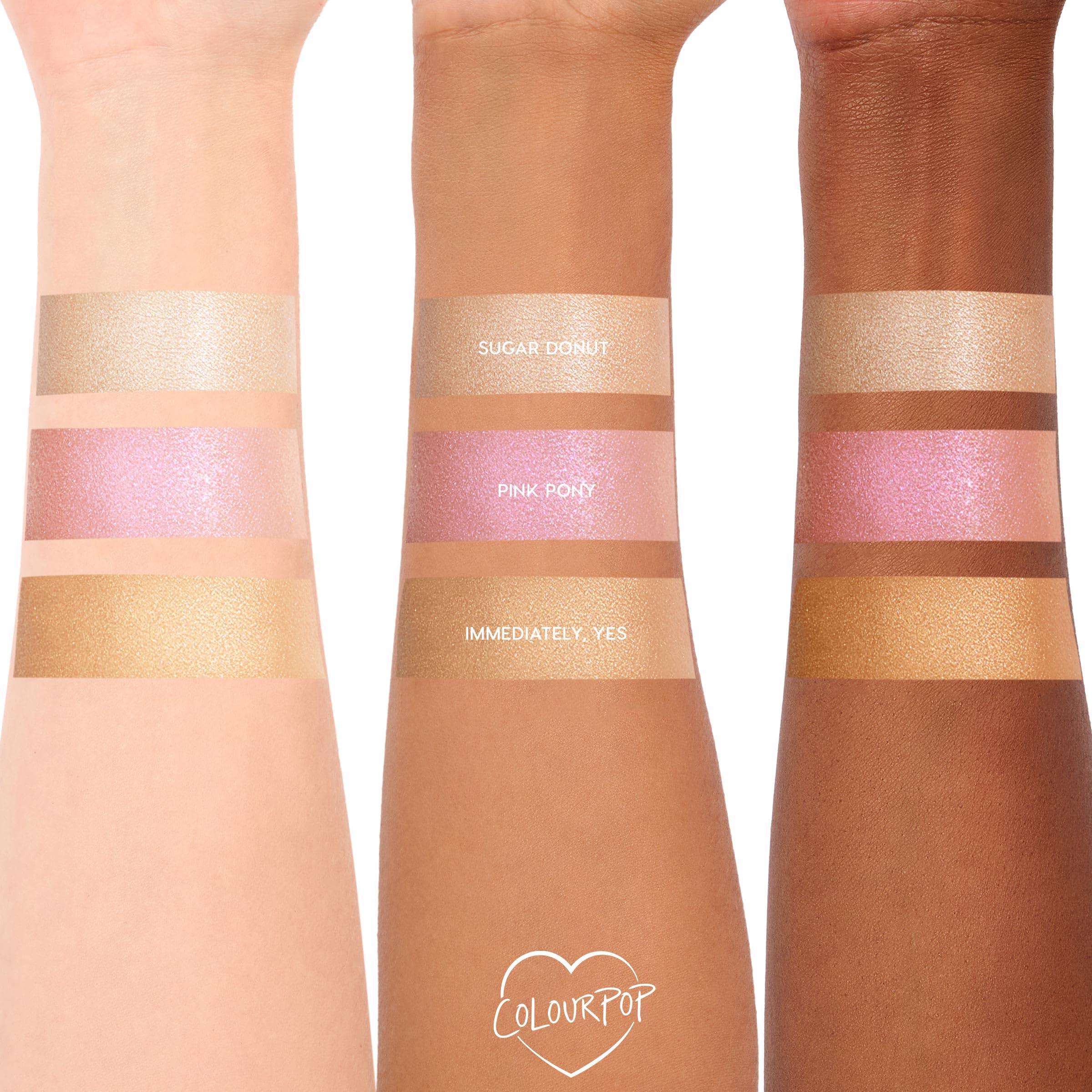 ColourPop Hi-Lite highlights shoulders for a sun-kissed body glow