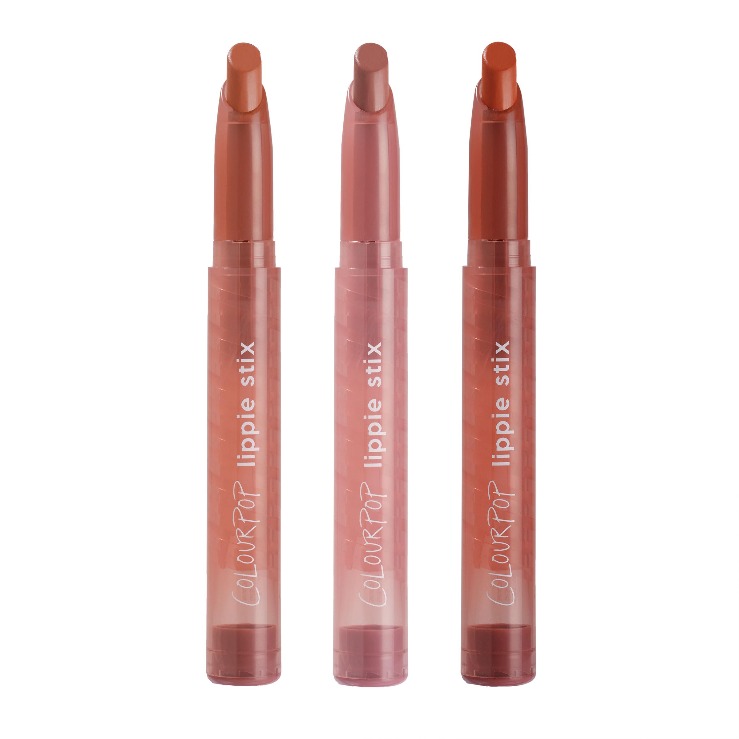ColourPop Lippie Stix kit shade trio for versatile color options and lasting moisture.