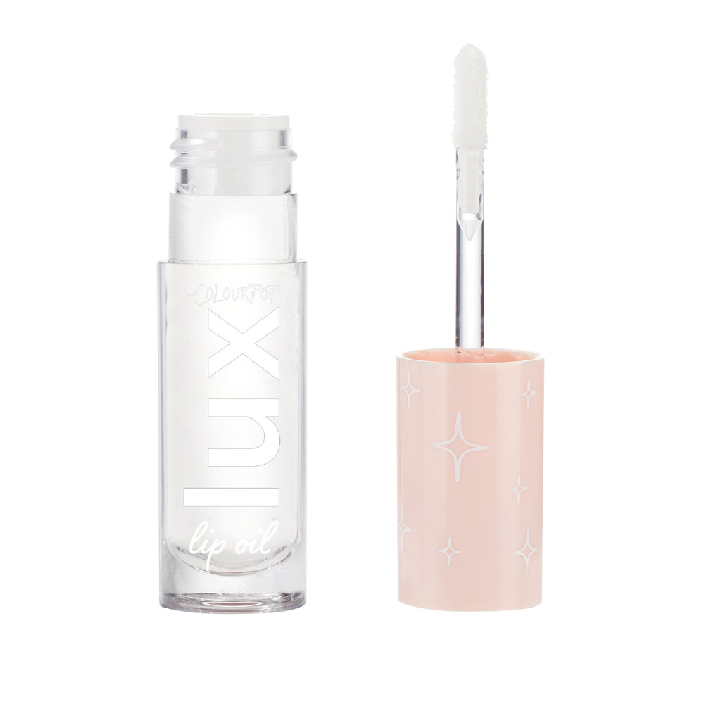 ColourPop Lux Lip Oil bottle-application delivers hydrating shine without heaviness.