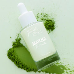 ColourPop Matcha Face Milk on palm demonstrating smooth non greasy finish.