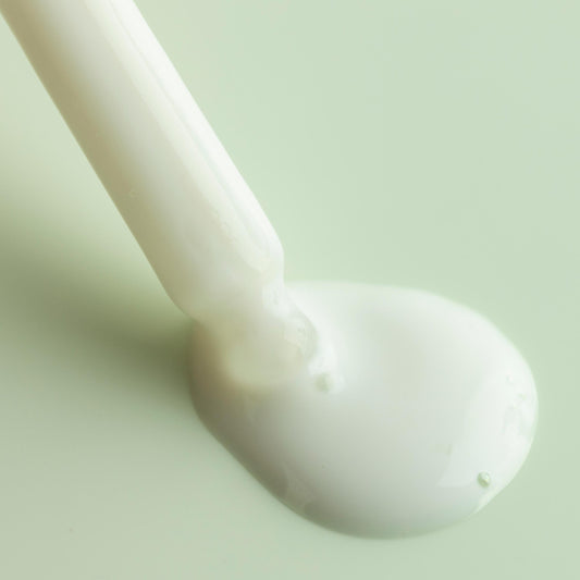 ColourPop Matcha Face Milk texture close up showing quick absorption.