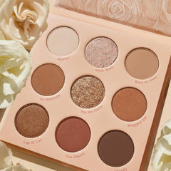 Bronze and copper tones offer bold, wearable color payoff in Nude Mood Palette