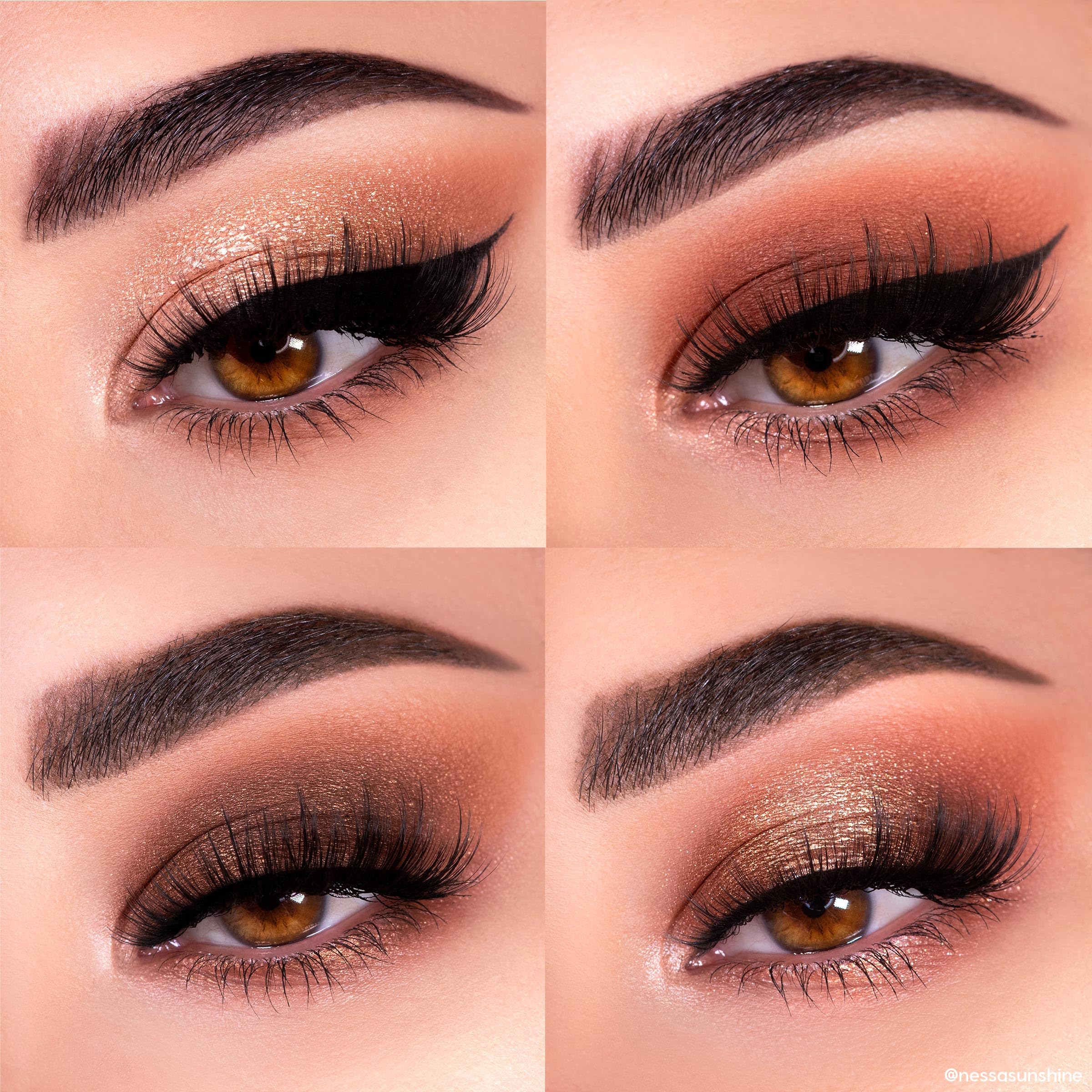 Matte brown neutrals for blending and definition in ColourPop Nude Mood Palette