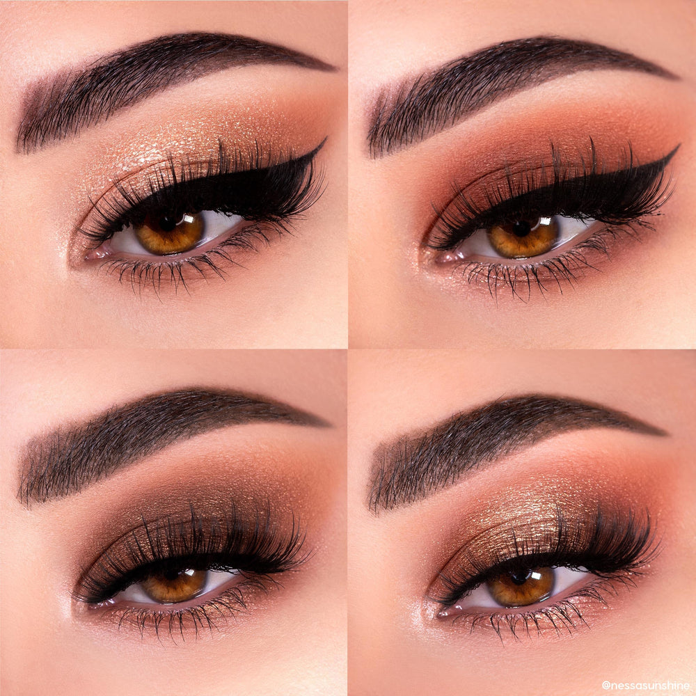 Matte brown neutrals for blending and definition in ColourPop Nude Mood Palette
